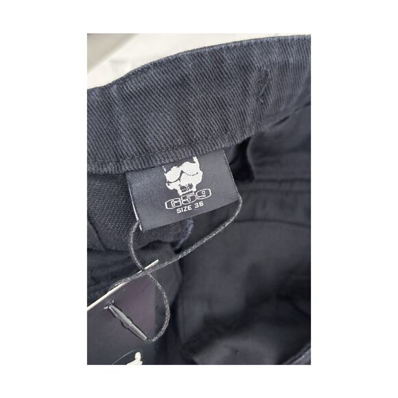 G59 Records Surplus Cargo Denim Jeans Pants Black Mens Size 36 New $uicideboy - Picture 8 of 10
